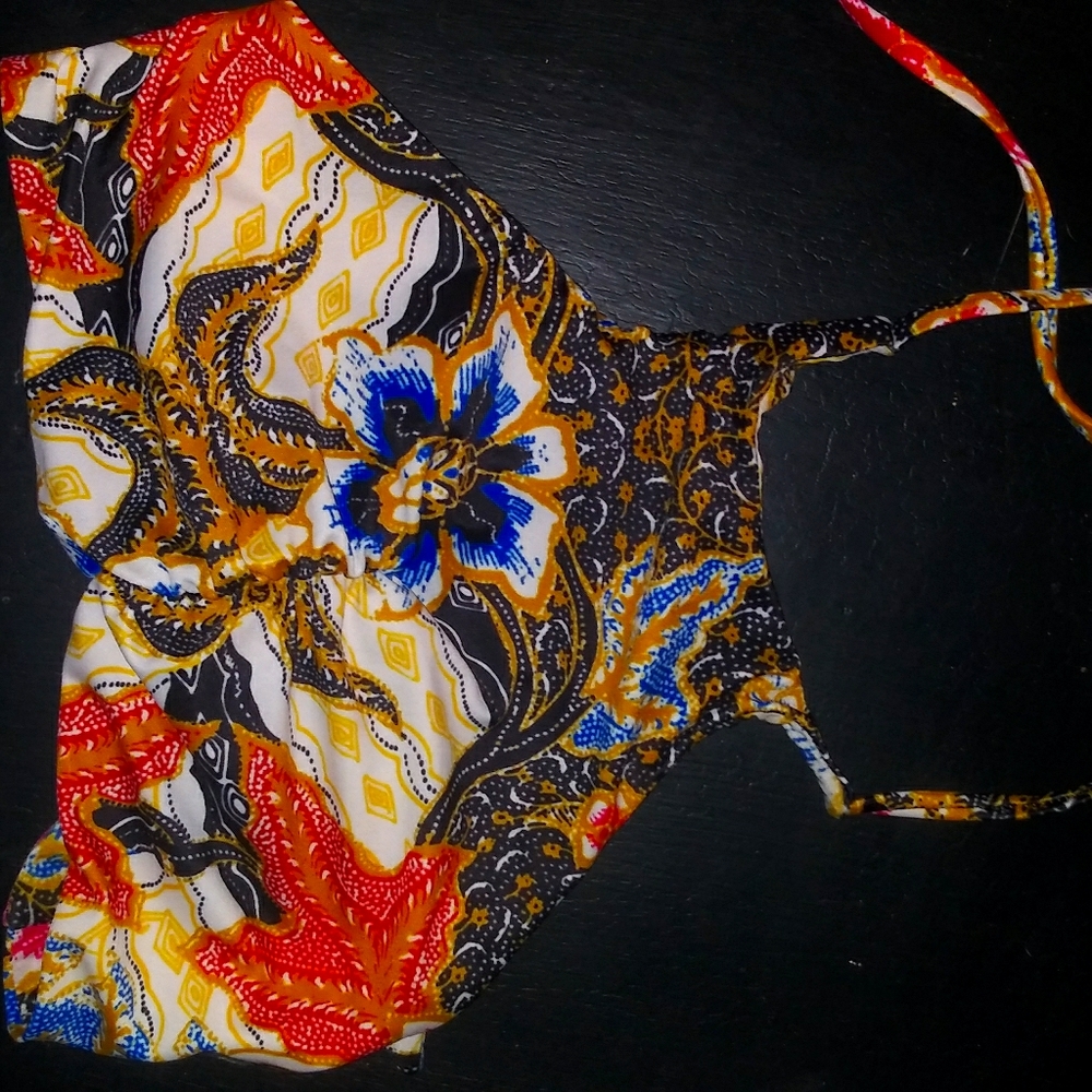 Beach Riot Halter swim top